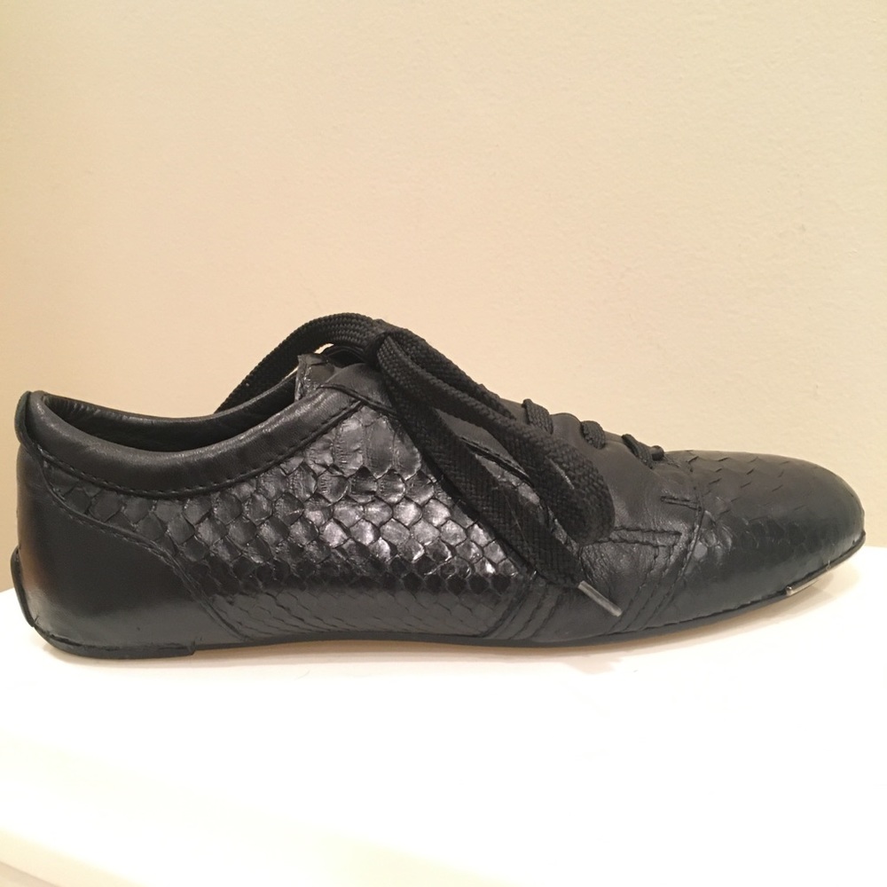 Discontinued Devi Kroell Italian Python Lamb Leat… - image 2